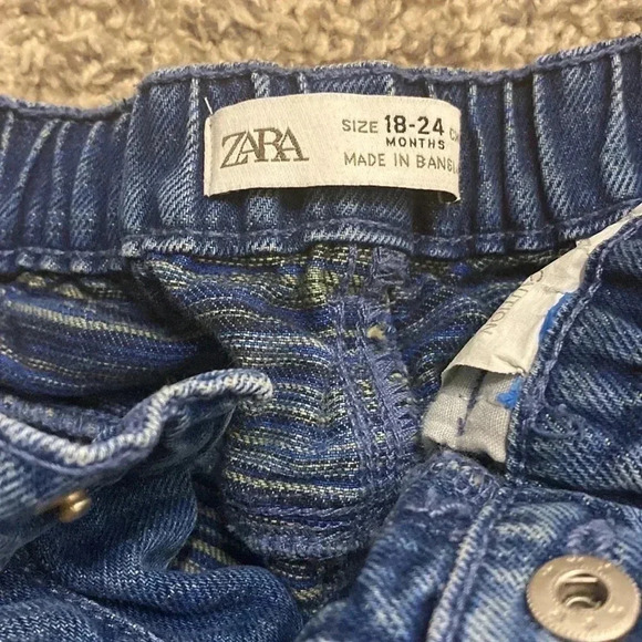 Zara distressed toddler denim jeans | 18-24m - Picture 5 of 8